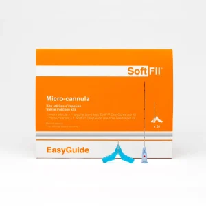 Microcanula 23G x 70mm cu ac preinjectare. SoftFil EasyGuide